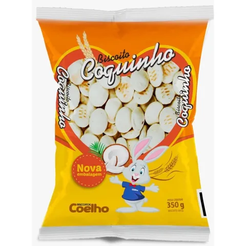 Biscoito Coquinho Coelho 400G