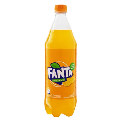 Refrigerante Laranja Fanta Garrafa 1l