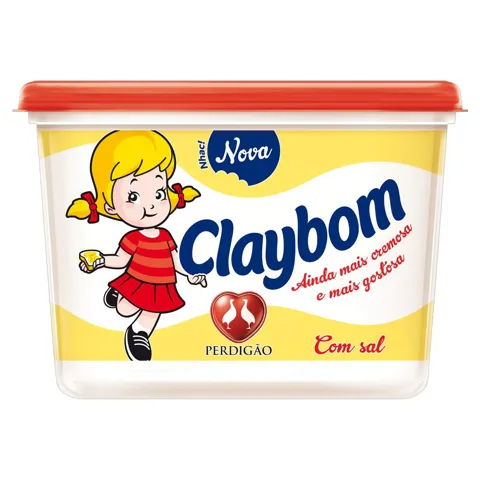 Margarina Cremosa com Sal Claybom Pote 500g