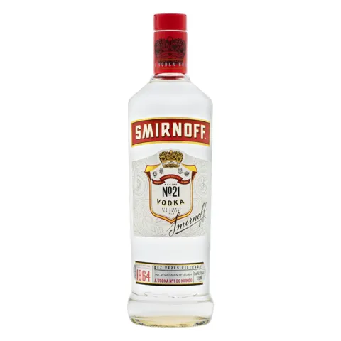 Vodka Destilada Smirnoff Garrafa 998ml