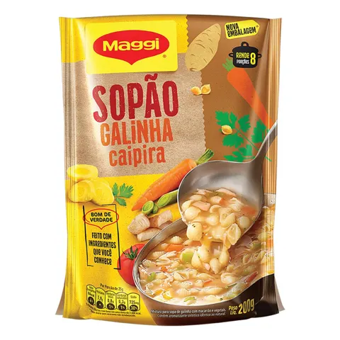 Sopão Galinha Caipira Maggi Sachê 200g