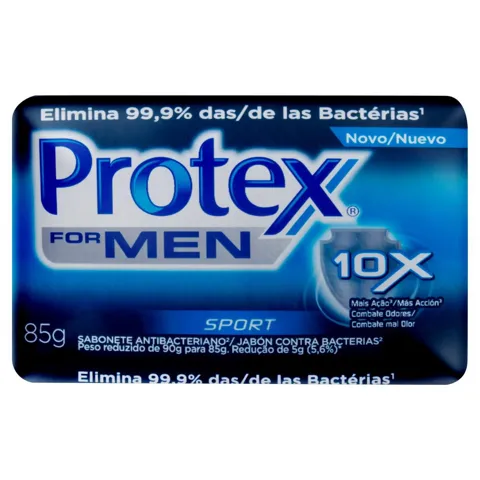 Sabonete em Barra Antibacteriano Sport Protex For Men Cartucho 85g