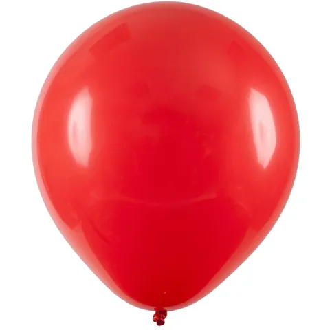 Balão ART LATEX 6.5 Liso Vermelho com 50 Unidades