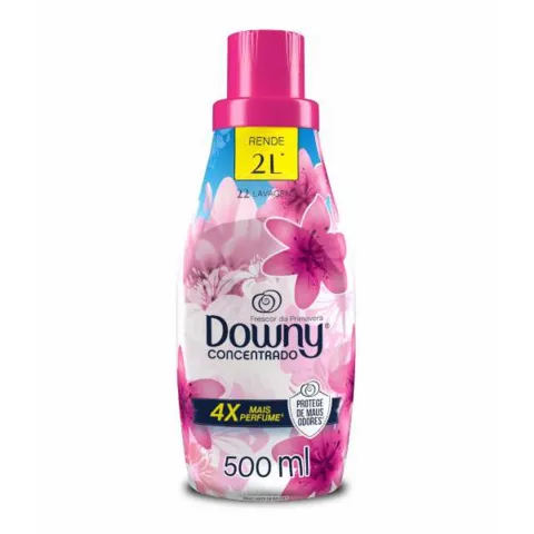 Amaciante de Roupas Downy 500Ml Frescor Primavera