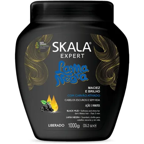 Creme Cabelo Skala 1Kg Lama Negra