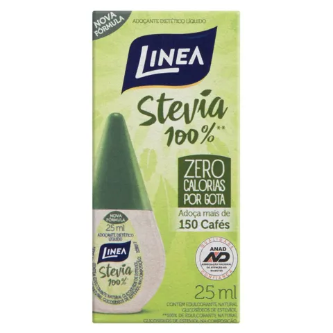 Adoçante Líquido Stevia Linea Caixa 25ml