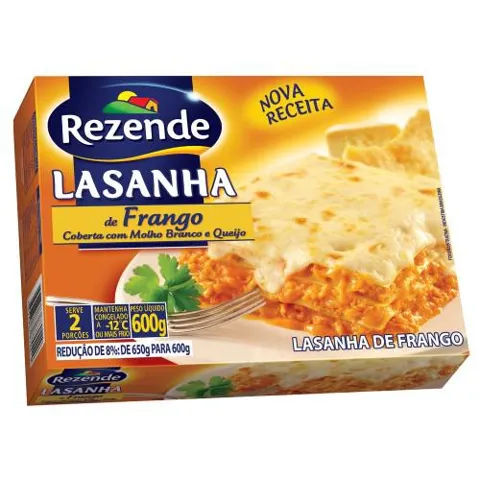 Lasanha REZENDE Frango 600g