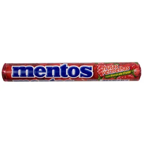Confeito MENTOS Frutas Vermelhas 38g