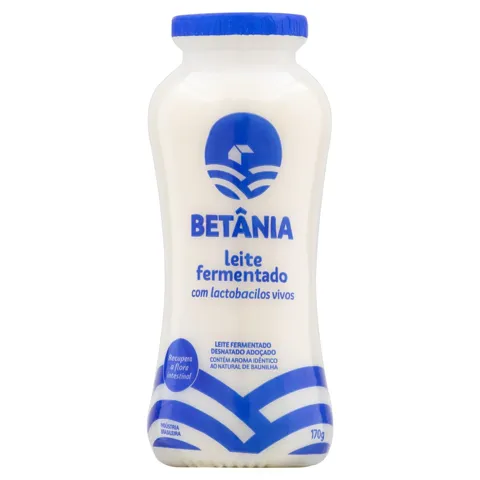 Leite Fermentado Desnatado Betânia Frasco 170g