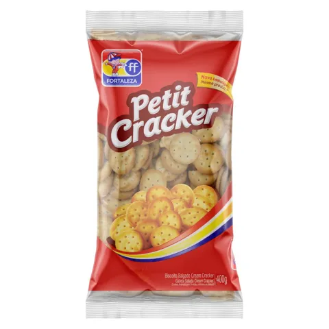 Biscoito Petit Cracker Fortaleza Pacote 400g