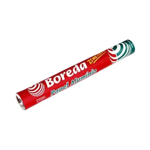 Papel Aluminio Boreda 45X7,5Mts