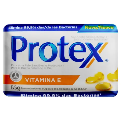 Sabonete em Barra Antibacteriano Protex Vitamina E Cartucho 85g