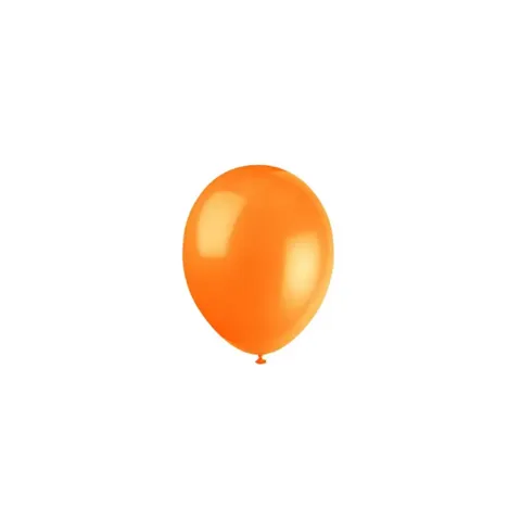 Balão ART LATEX 6.5 Liso Laranja com 50 Unidades