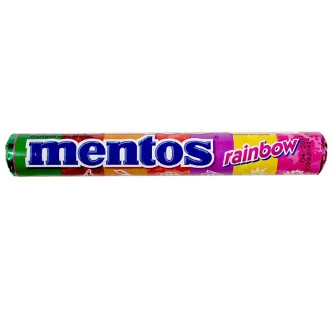 Pastilha MENTOS Stick Rainbow 38g
