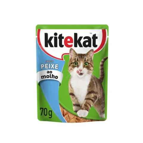 Alim Gato Kitkat Peixe 70G