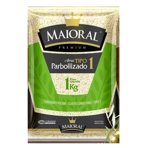 Arroz MAIORAL Parboilizado 1KG