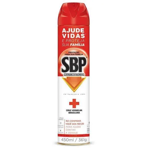 Inseticida SBP Cruz Vermelha 450Ml