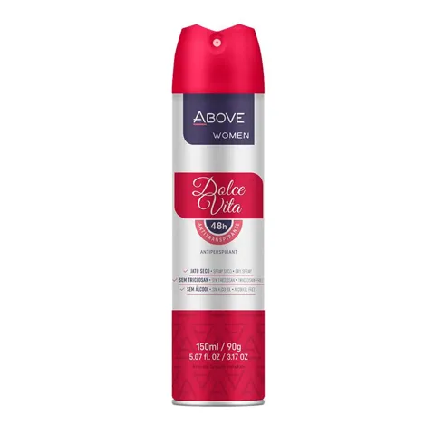 Desodorante Aerosol ABOVE Doce Vita 150ml