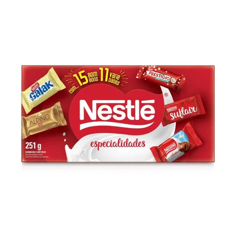 Bombom Especialidades Nestlé Caixa