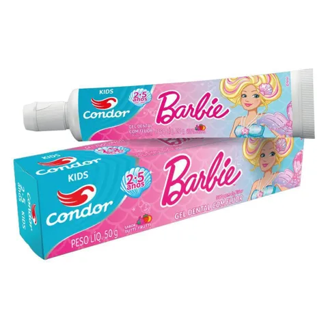 Creme Dental Barbie Kids 50G