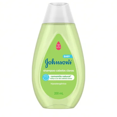 Shampoo Camomila Natural Johnson's Baby Frasco 200ml