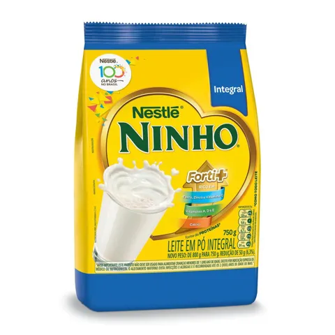 Leite em Pó Ninho Integral Sachê 750g