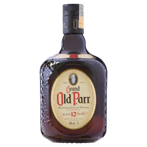 Whisky Escocês Blended Grand Old Parr Garrafa 1l