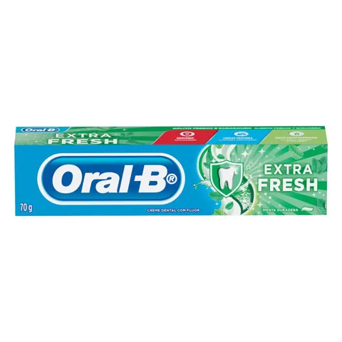 Creme Dental Extra Fresh Oral-B Caixa 70g