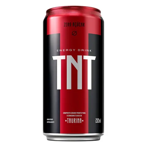 Energético Zero Açúcar TNT Lata 269ml