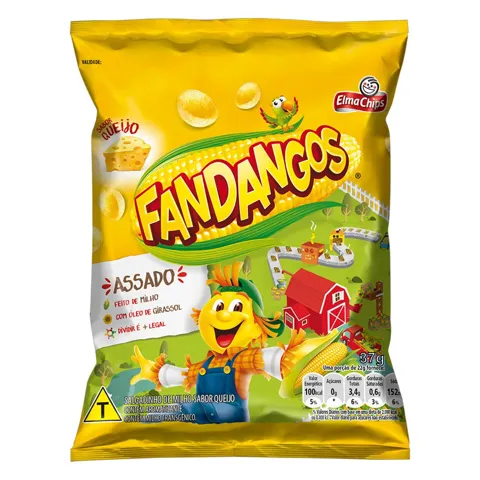 Salgadinho de Milho Queijo Elma Chips Fandangos Pacote 37g