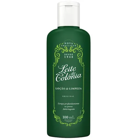 Loção de Limpeza LEITE DE COLONIA Original 100ml