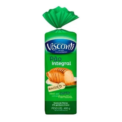 Pão Visconti 400G Integral
