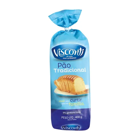 Pão Visconti 400G Tradiciona