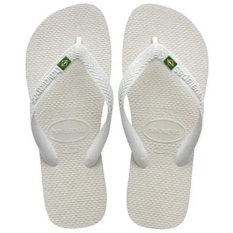 Chinelo Branco Brasil Havaianas n° 39/40