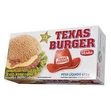 Hambúrguer SEARA Bovino 672g TEXAS