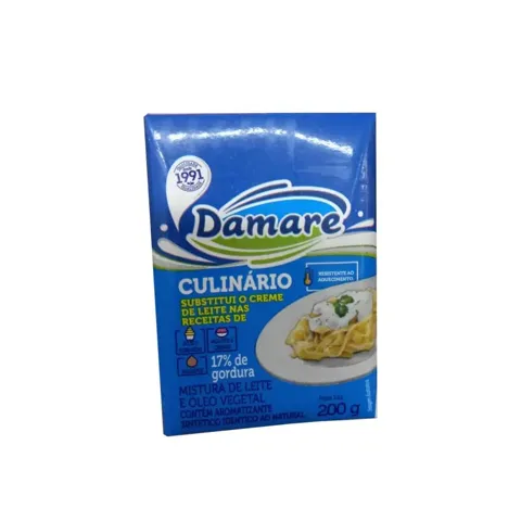 Creme Culinário Damare Tp 200G