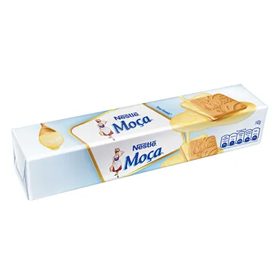 Biscoito Recheado NESTLE MOÇA 140g