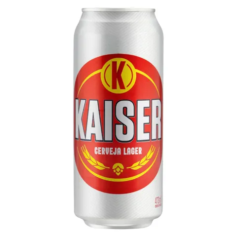 Cerveja Pilsen Kaiser Lata 473ml