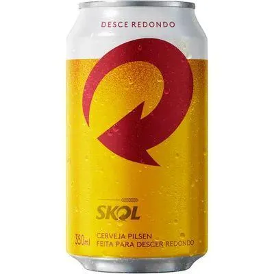 Cerveja Skol Lata 350ml