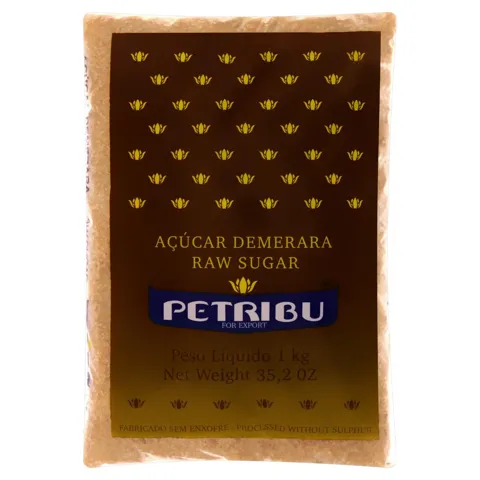 Açúcar Demerara Petribu 1KG
