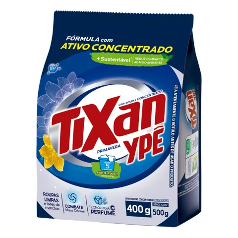 Lava Roupas Po Tixan Primavera Sache 400 G