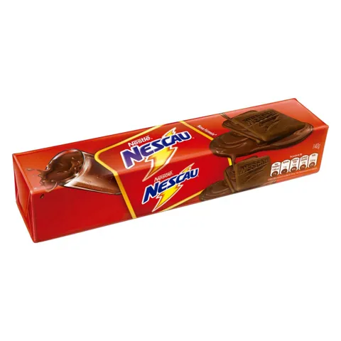 Biscoito Nescau Nestlé Pacote 140g