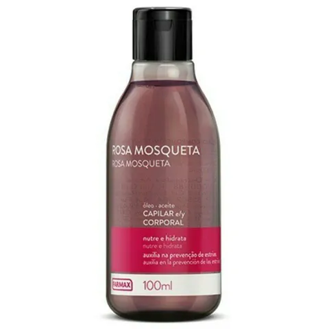 Óleo Capilar Farmax 100Ml Rosa Mosqu
