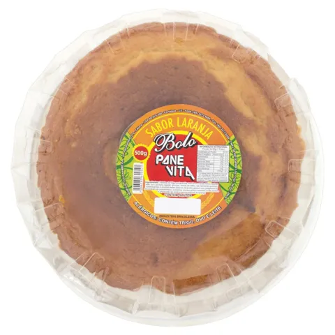 Bolo Laranja Panevita Bandeja 500g