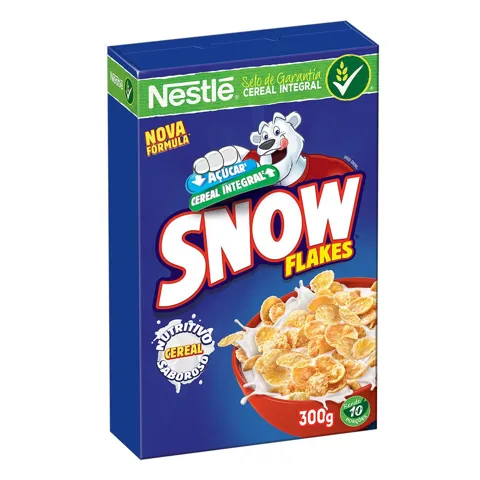 Cereal Matinal Nestlé Snow Flakes Caixa 300g