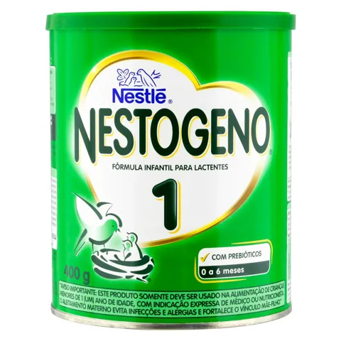 Fórmula Infantil para Lactentes 1 Nestlé Nestogeno Lata 400g