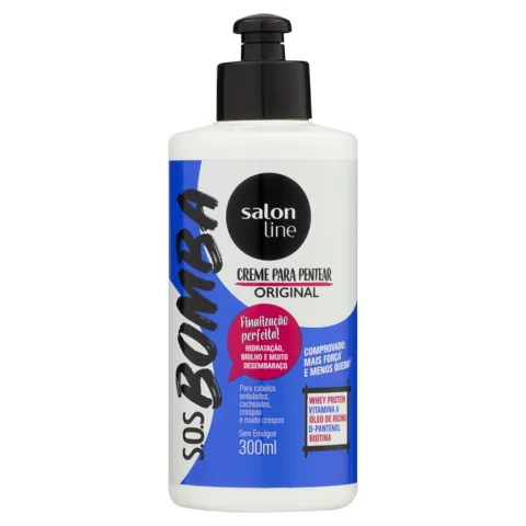 Creme para Pentear Salon Line S.O.S Bomba Frasco 300ml