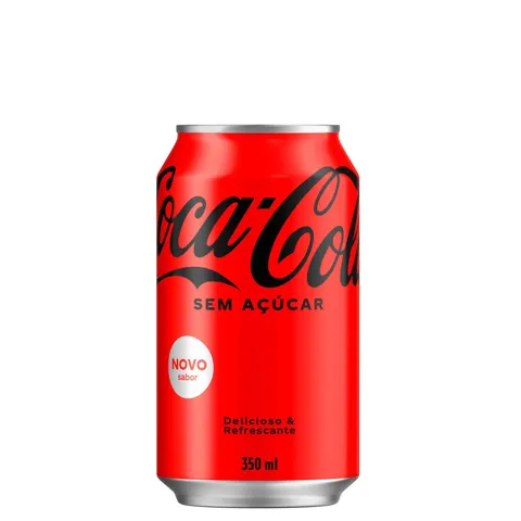 Refrigerante COCA COLA Zero Lata 350ml