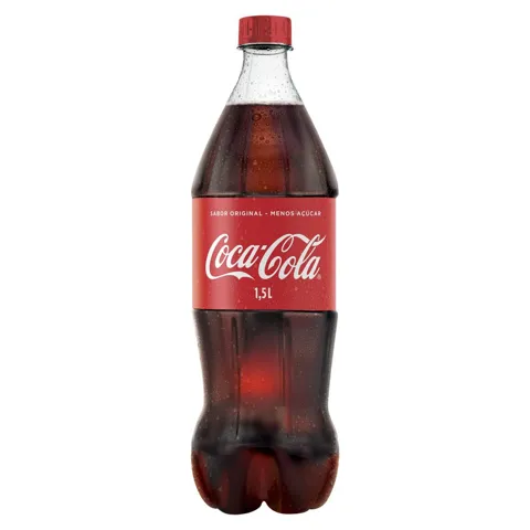 Refrigerante Menos Açúcar Coca-Cola Garrafa 1,5l