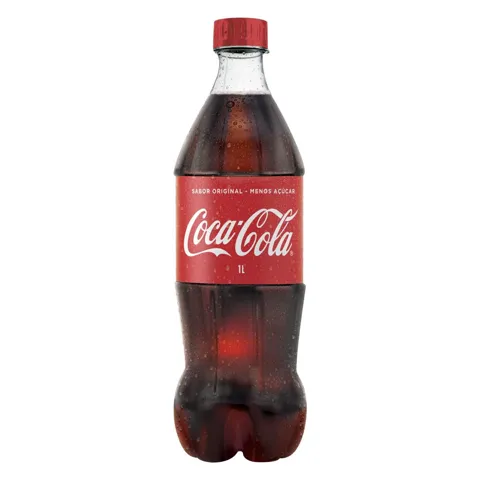 Refrigerante Menos Açúcar Coca-Cola Garrafa 1l
